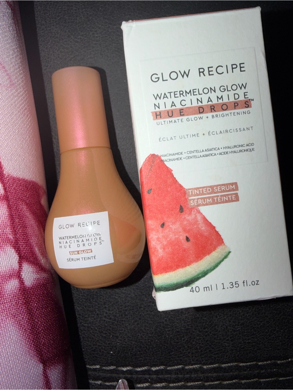 Glow Recipe Watermelon Glow Niacinamide Hue Drops - Peach/Tinted Serum